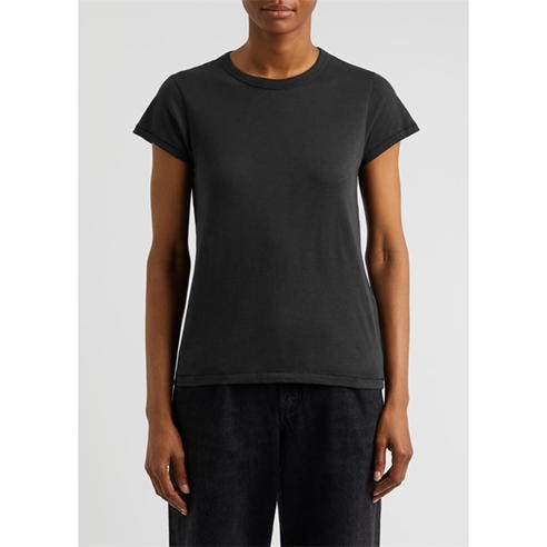 Rag and Bone - Women's Short-Sleeve Cotton Crew-Neck T-Shirt