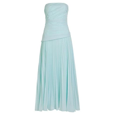 Jonathan Simkhai - Women's Arie Pleated Strapless A-Line Midi Dress