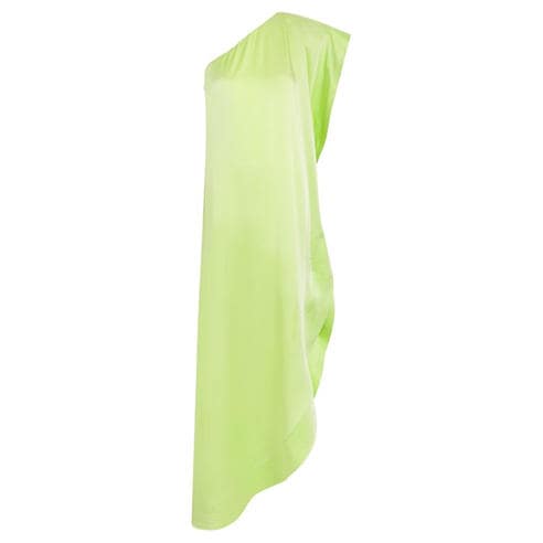 Stella McCartney - Envers Satin Asym Cocktail Dre