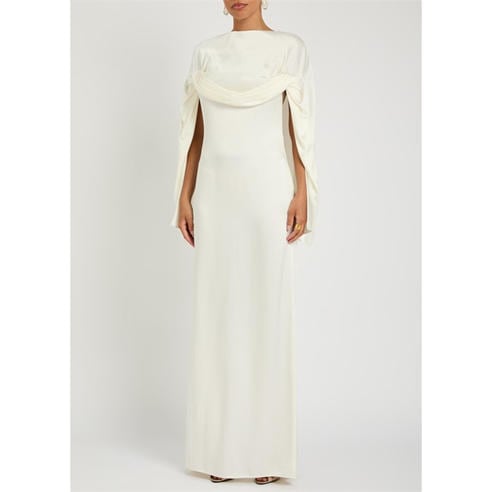 Stella McCartney - Draped Satin Dress