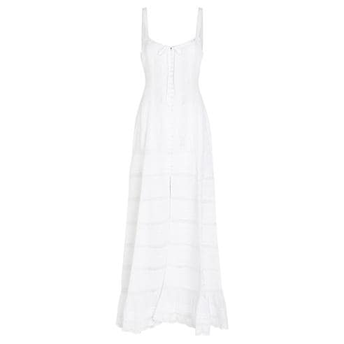 LoveshackFancy - Women's Calyx Cotton Maxi Dress
