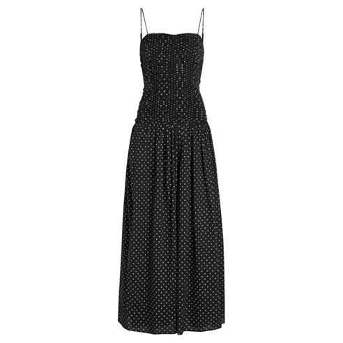 Faithfull The Brand - Women's Mira Cotton Polka Dot Maxi Dress