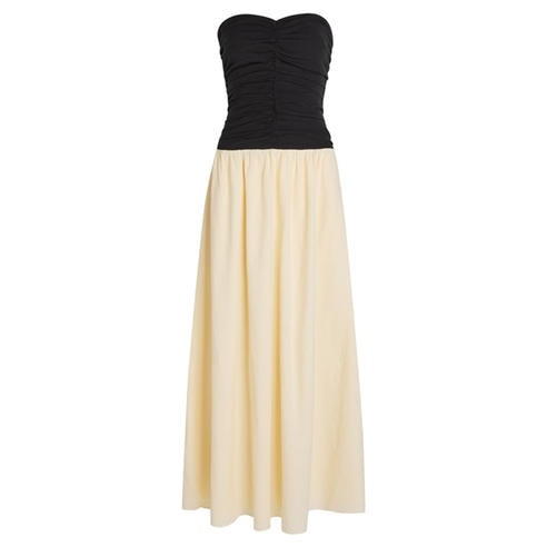 Faithfull The Brand - Women's Sant Roc Strapless Cotton Maxi Dress