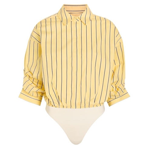 Missoni - Women's Traverse Striped Cotton Bodysuit