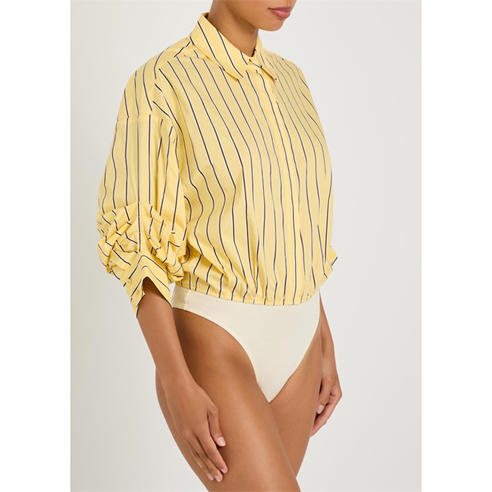 Missoni - Women's Traverse Striped Cotton Bodysuit