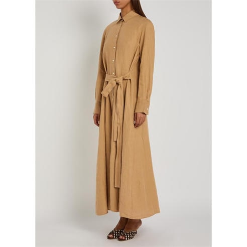 Polo Ralph Lauren - Women's Linen Relaxed-Fit Shirt-Dress