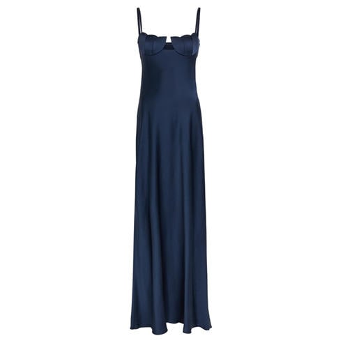 Anna October - Women's Tulip Satin Maxi Dress