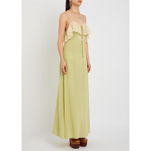 Chloe - Women's Silk Maxi Dress