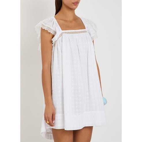 Ganni - SD Broderie Anglaise Baby Doll