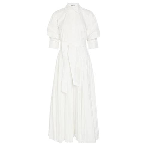 Jonathan Simkhai - Women's Arlo Belted Cotton Maxi Dress