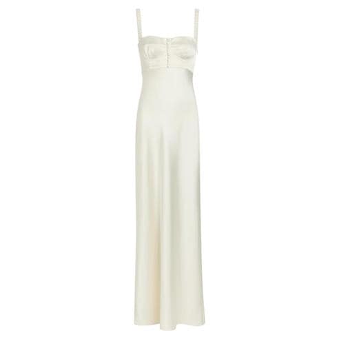 Anna October - Women's Aglaya Satin Maxi Dress