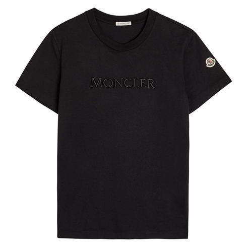Moncler - Women's Short-Sleeve Cotton Crew-Neck T-Shirt