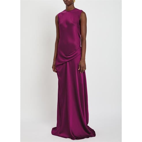 Stella McCartney - Draped Satin Gown