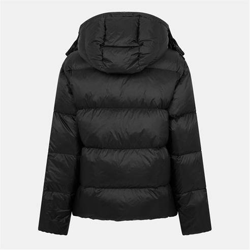 POLO RALPH LAUREN - Women's Carly Water-Repellent Quilted Duck Down Wind Resistant Detachable Hood Short Puffer Jacket