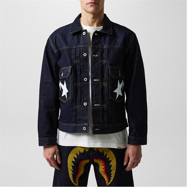 A BATHING APE Denim Jacket,All Products : American Fashion Style Bags On Sale A BATHING APE Denim Jacket,All Products : American Fashion Style Bags On Sale