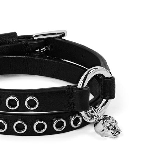 ALEXANDER MCQUEEN - Leather Wrap Bracelet