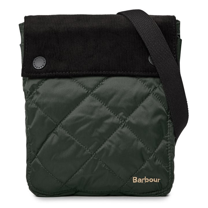 Barbour Football Duffel Bag In Green