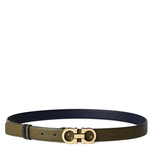 FERRAGAMO - Women's Donna H. Leather Belt