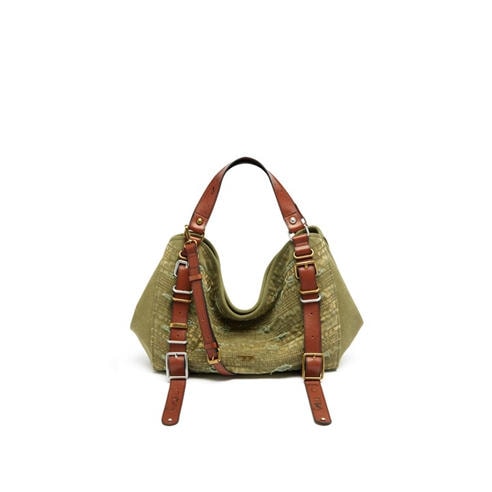 DIESEL - Women's Knot-D Tophandle M Leather Top-Handle Bag