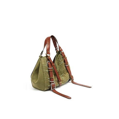 DIESEL - Women's Knot-D Tophandle M Leather Top-Handle Bag