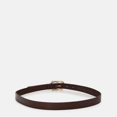 ANINE BING - Women's Kate Brown Leather Belt