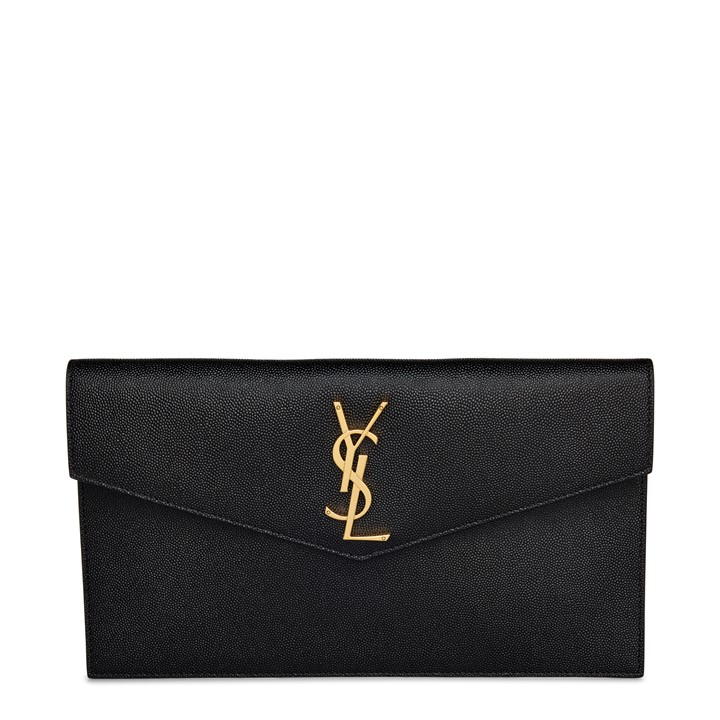 Saint Laurent Women's Black Uptown Pouch