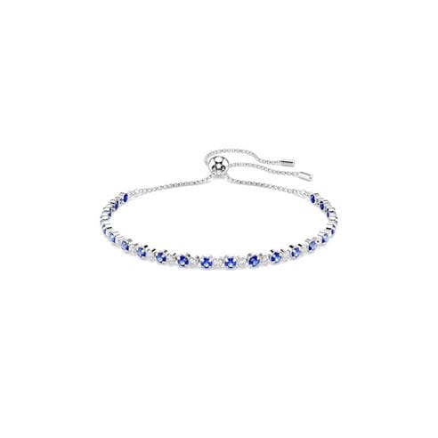 Swarovski - Women's Trilogy Triple Row Crystal Tennis Bracelet