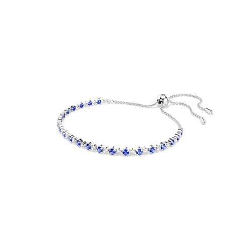 Swarovski - Women's Trilogy Triple Row Crystal Tennis Bracelet