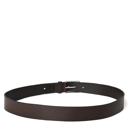 Boss - Mens BOSS Italian Leather Belt with Logo Detail (Elio)