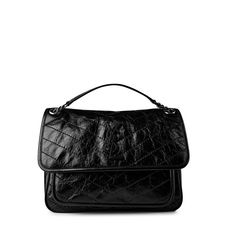 Saint Laurent Women's Black Niki Medium Shoulder Bag