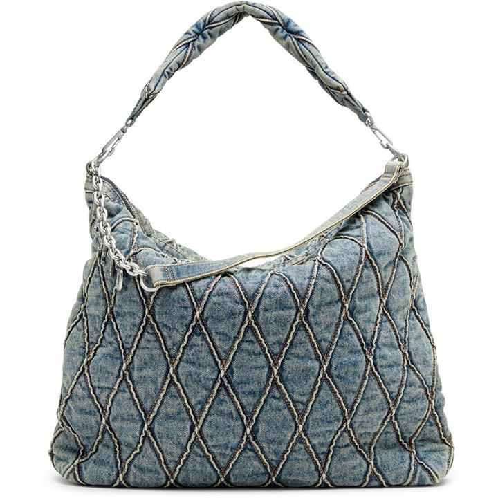 Diesel Women's Blue Charm Hobo Bag