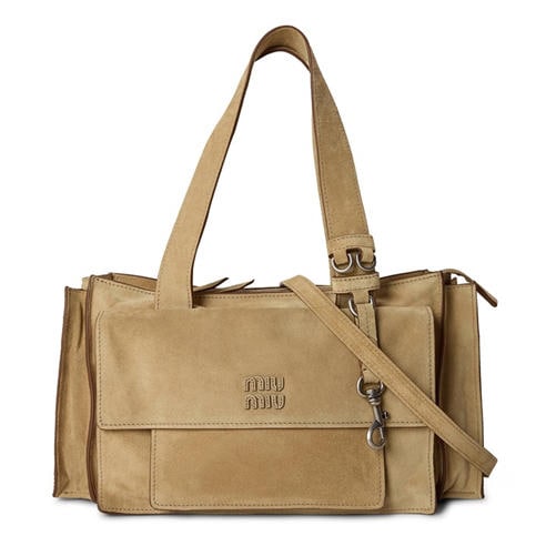 MIU MIU - Women's Utilitaire Suede Shoulder Bag