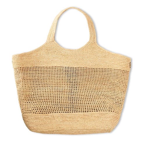 SAINT LAURENT - Women's Raffia Icare Shoulder Bag