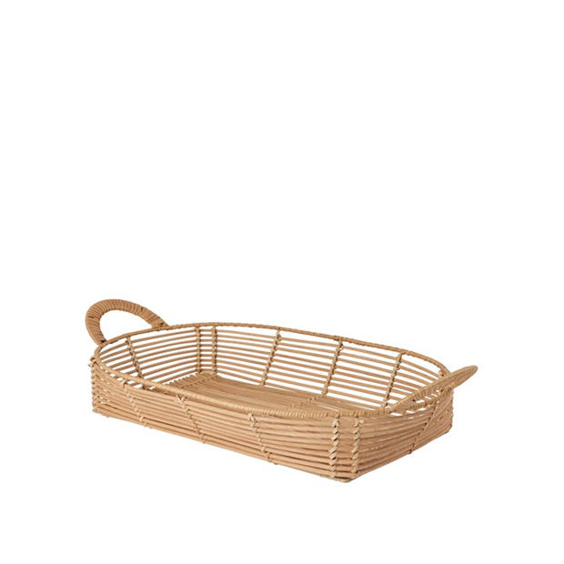 Broste Copenhagen Safi Rattan Basket,All Products : American Fashion Style Bags On Sale