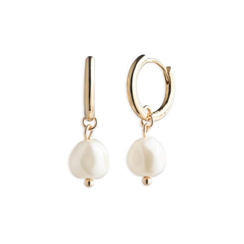 LAUREN RALPH LAUREN - Lauren Ralph Lauren Gold & Faux Pearl Drop Earrings