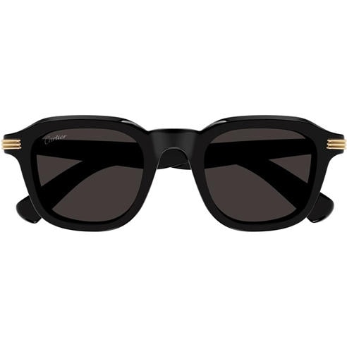 CARTIER - Cartier CT0536S Mens Round Rectangle Sunglasses