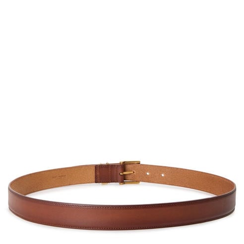 SAINT LAURENT - Men's Leather Belt