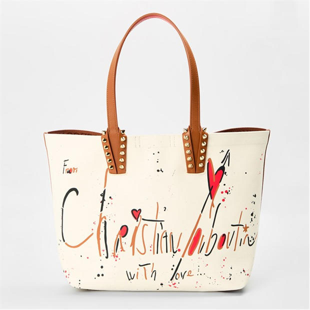CHRISTIAN LOUBOUTIN Cabata Basket Tote Bag,All Products : American Fashion Style Bags On Sale