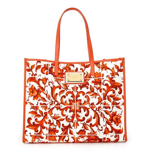 DOLCE AND GABBANA - DG Maiolica Prnt Tot Ld63