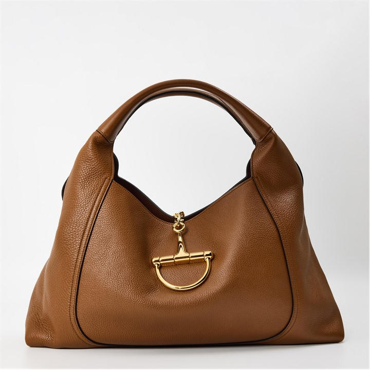 Gucci Women's Brown Softbit Maxi Shoulder Bag