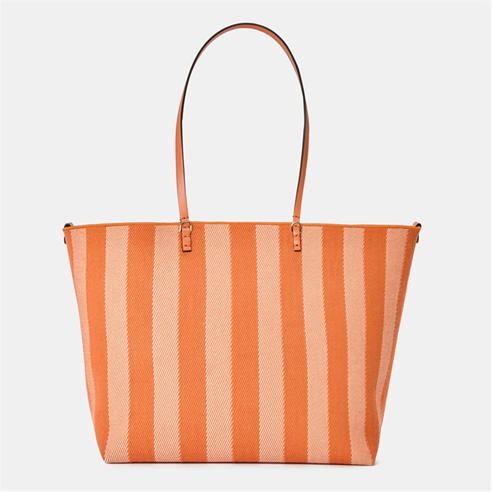 FENDI - Large Reversible Stripe Tote Bag