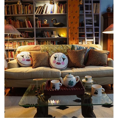 ANNA + NINA - Anna Leopard Cushion