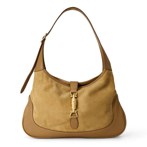 GUCCI - Women's Jackie 1961 Suede Hobo Bag