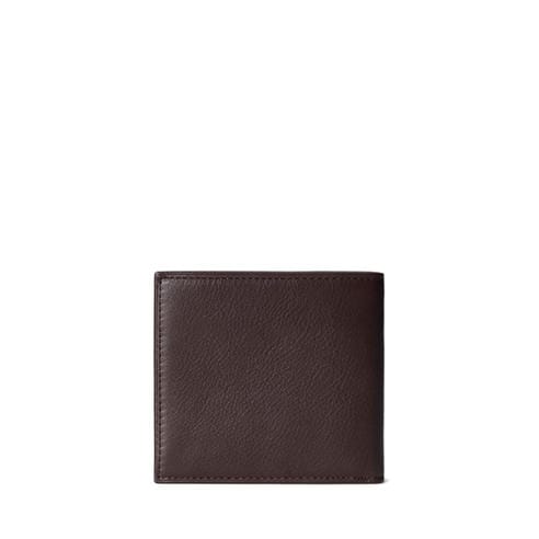 POLO RALPH LAUREN - Mens Pebble Leather Billfold Wallet