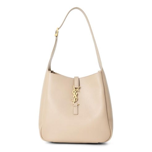 SAINT LAURENT - Women's Le5A7 Leather Hobo Bag