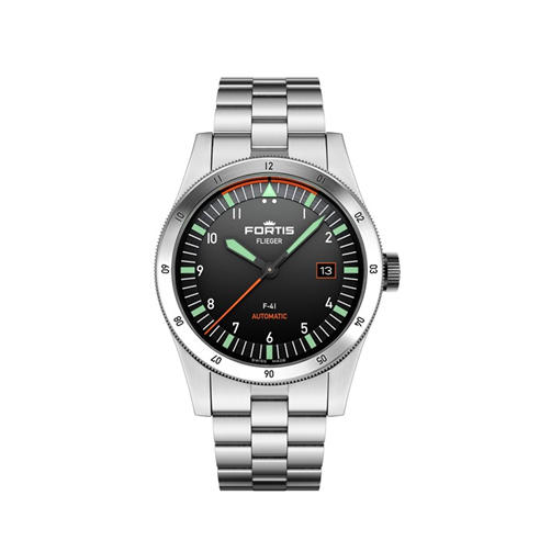 Fortis - Men's Flieger Strap Analogue Watch