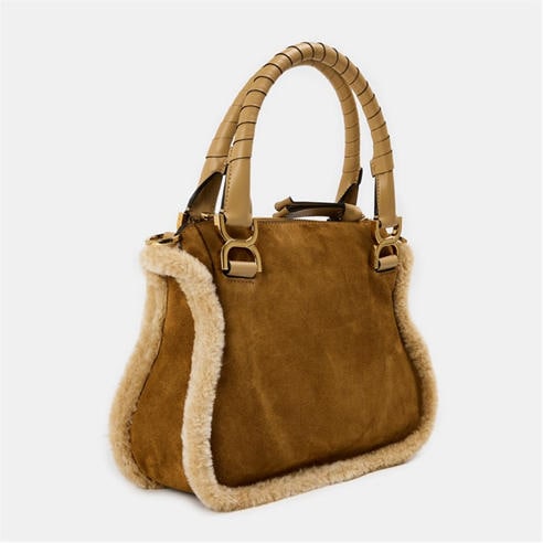 CHLOE - Womens Small Marcie Double Carry Bag
