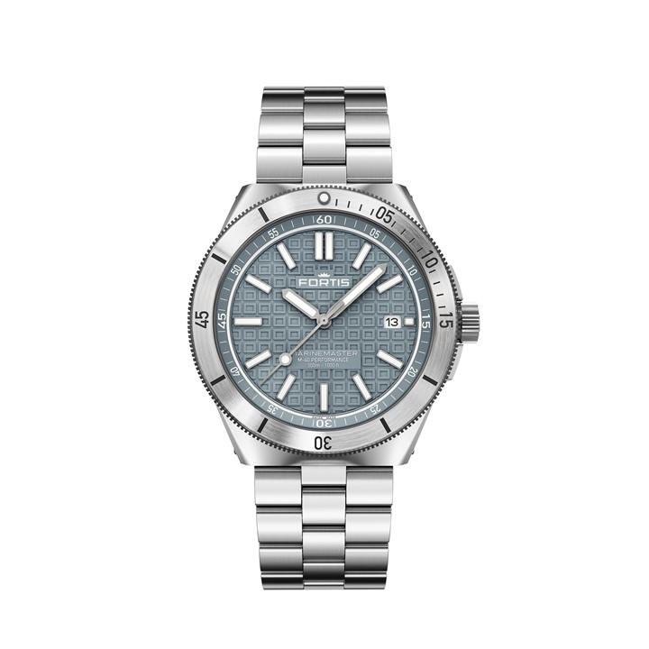 Fortis Men's Silver Marinemaster Automatic Analogue Watch