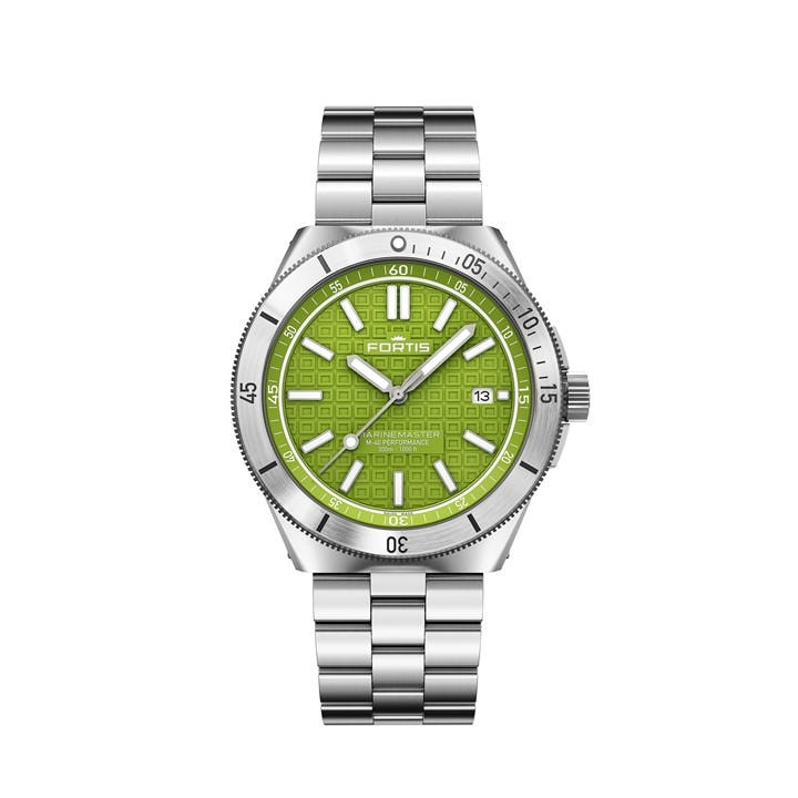 Fortis Men's Silver Marinemaster Automatic Analogue Watch