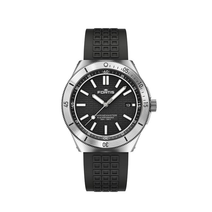 Fortis Men's Silver Marinemaster Automatic Analogue Watch